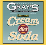 Gray's Soda - Diet Cream Soda  